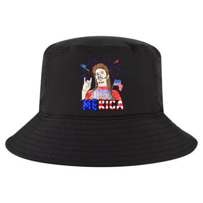 Happy 4th Of July Merica Funny Joe American Flag Cool Comfort Performance Bucket Hat