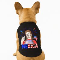 Happy 4th Of July Merica Funny Joe American Flag Doggie Tank
