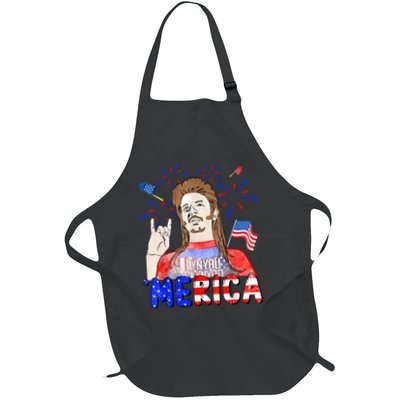Happy 4th Of July Merica Funny Joe American Flag Apron