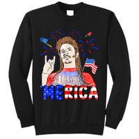 Happy 4th Of July Merica Funny Joe American Flag Sweatshirt