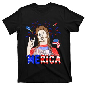 Happy 4th Of July Merica Funny Joe American Flag T-Shirt