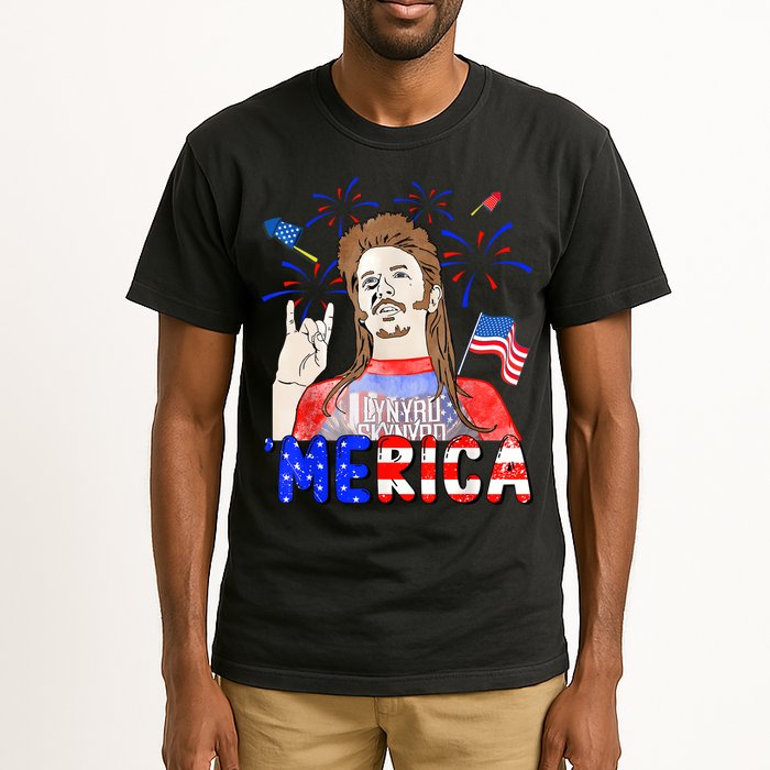 Happy 4th Of July Merica Funny Joe American Flag Tall T-Shirt