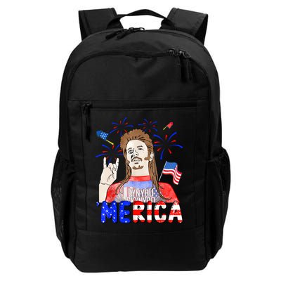 Happy 4th Of July Merica Funny Joe American Flag Backpack