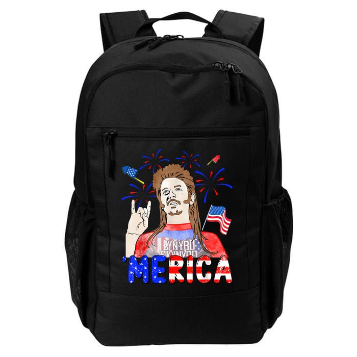 Happy 4th Of July Merica Funny Joe American Flag Backpack