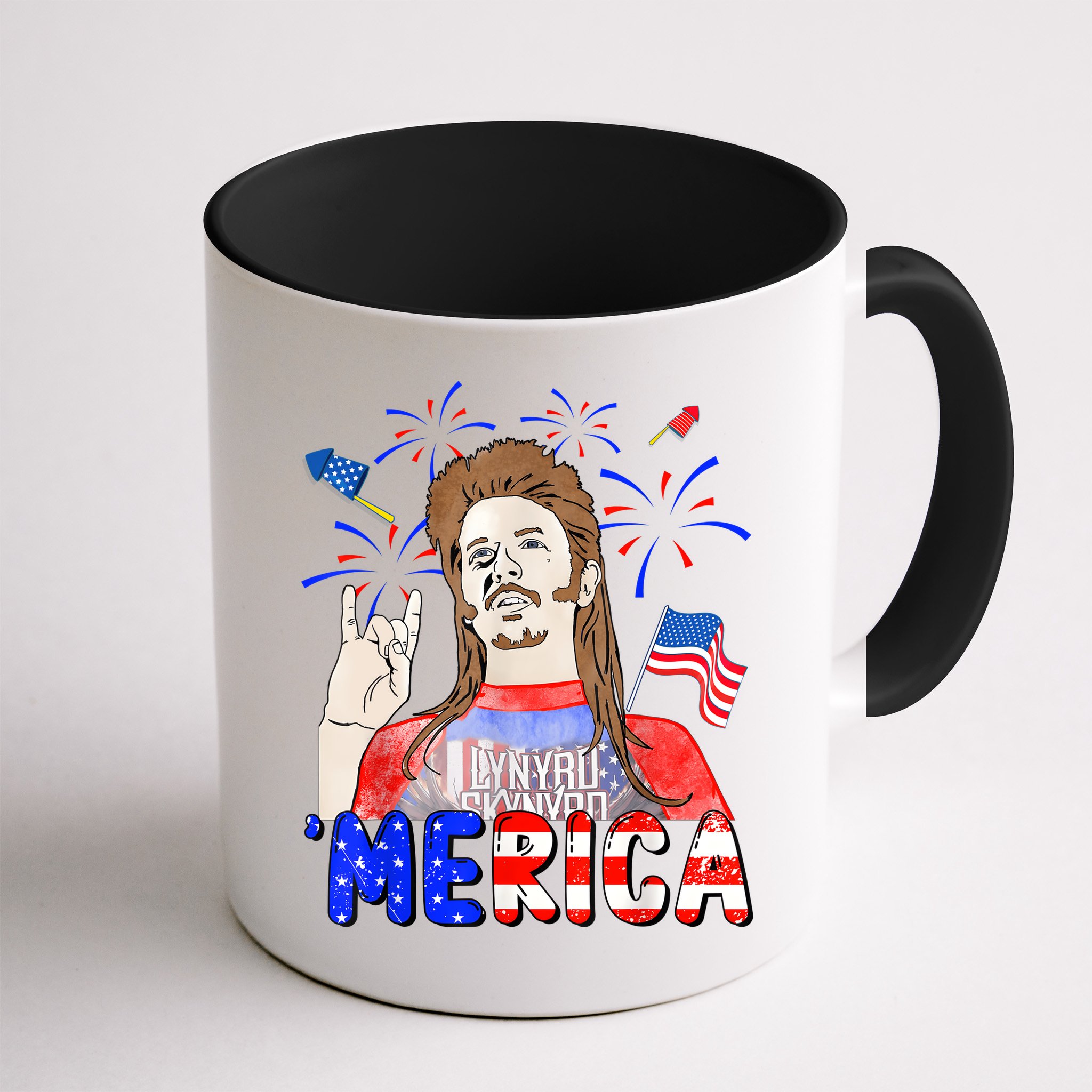Happy 4th Of July Merica Funny Joe American Flag Mug
