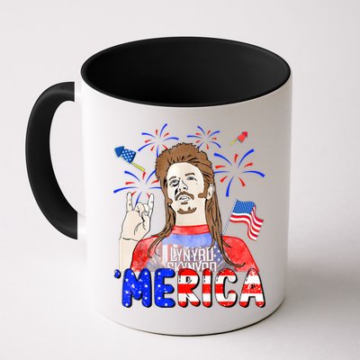Happy 4th Of July Merica Funny Joe American Flag Mug