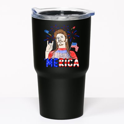 Happy 4th Of July Merica Funny Joe American Flag Tumbler