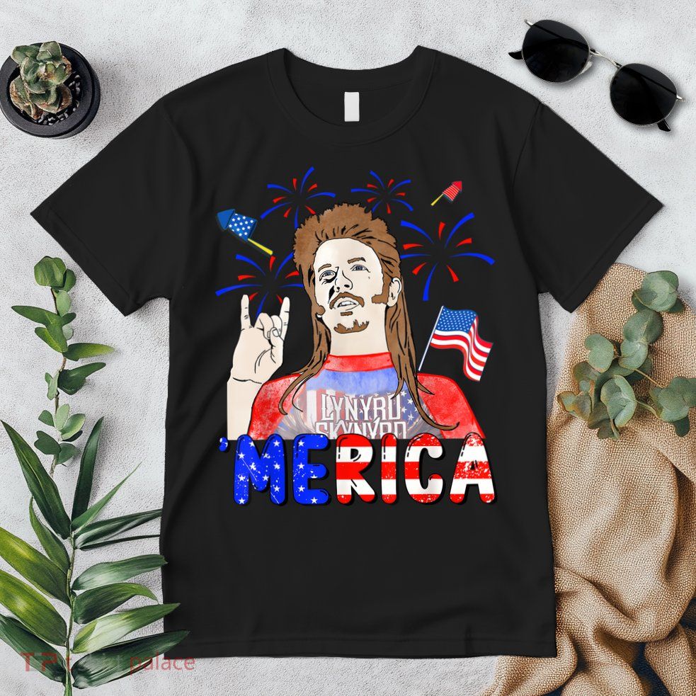 Happy 4th Of July Merica Funny Joe American Flag Premium T-Shirt