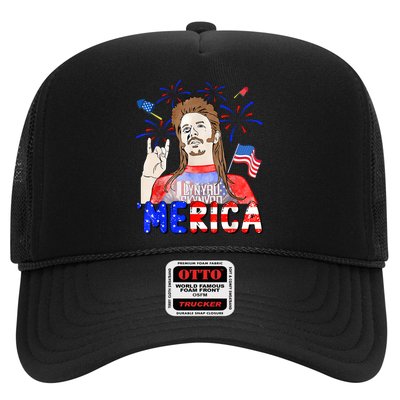 Happy 4th Of July Merica Funny Joe American Flag Trucker Hat