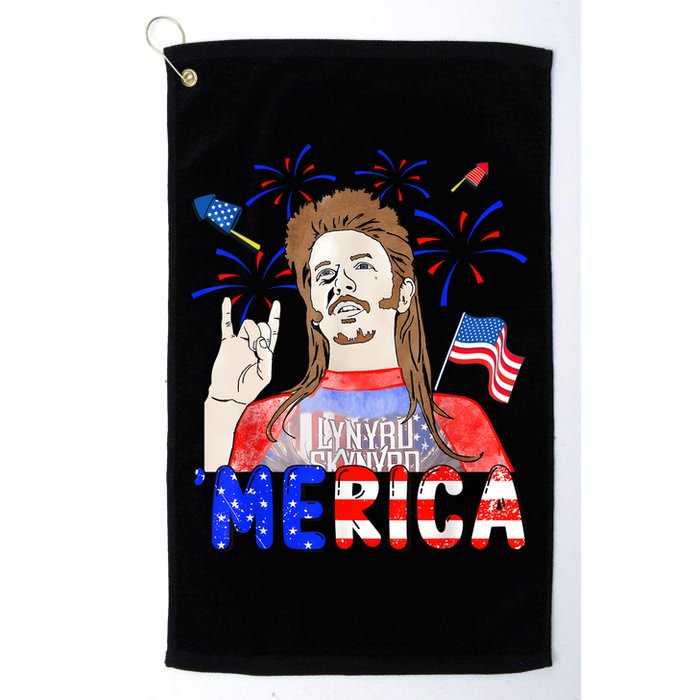 Happy 4th Of July Merica Funny Joe American Flag Golf Towel