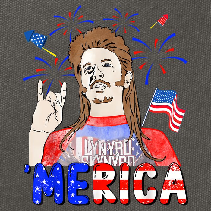 Happy 4th Of July Merica Funny Joe American Flag Cotton Canvas Backpack