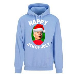 Happy 4th Of July Funny Christmas Xmas Joe Biden President Gift Unisex Surf Hoodie