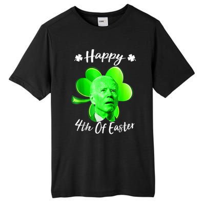 Happy 4th Of Easter Confused Funny Joe Biden St Patricks Day Tall Fusion ChromaSoft Performance T-Shirt