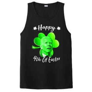 Happy 4th Of Easter Confused Funny Joe Biden St Patricks Day PosiCharge Competitor Tank