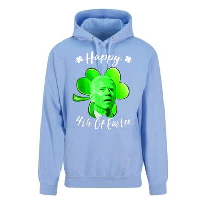 Happy 4th Of Easter Confused Funny Joe Biden St Patricks Day Unisex Surf Hoodie