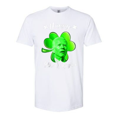 Happy 4th Of Easter Confused Funny Joe Biden St Patricks Day Softstyle CVC T-Shirt