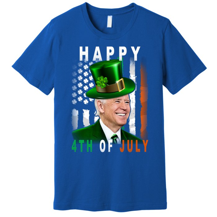 Happy 4th Of July Us Flag Cute Gift Premium T-Shirt