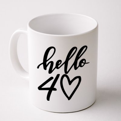 Hello 40 To 70 Age Birthday Coffee Mug