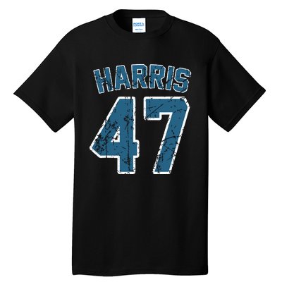 Harris 47 Vintage Harris 2024 Kamala 2024 Tall T-Shirt