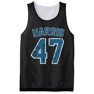 Harris 47 Vintage Harris 2024 Kamala 2024 Mesh Reversible Basketball Jersey Tank