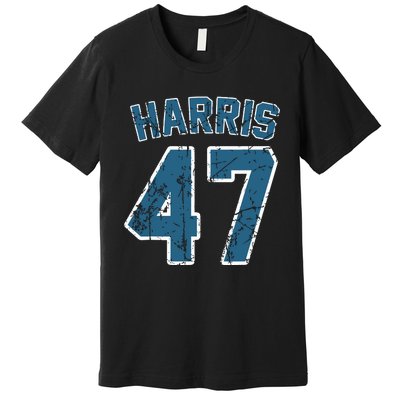 Harris 47 Vintage Harris 2024 Kamala 2024 Premium T-Shirt