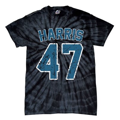 Harris 47 Vintage Harris 2024 Kamala 2024 Tie-Dye T-Shirt