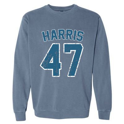 Harris 47 Vintage Harris 2024 Kamala 2024 Garment-Dyed Sweatshirt