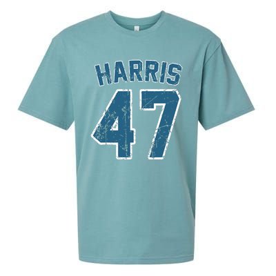 Harris 47 Vintage Harris 2024 Kamala 2024 Sueded Cloud Jersey T-Shirt