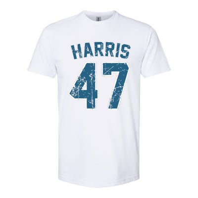 Harris 47 Vintage Harris 2024 Kamala 2024 Softstyle CVC T-Shirt