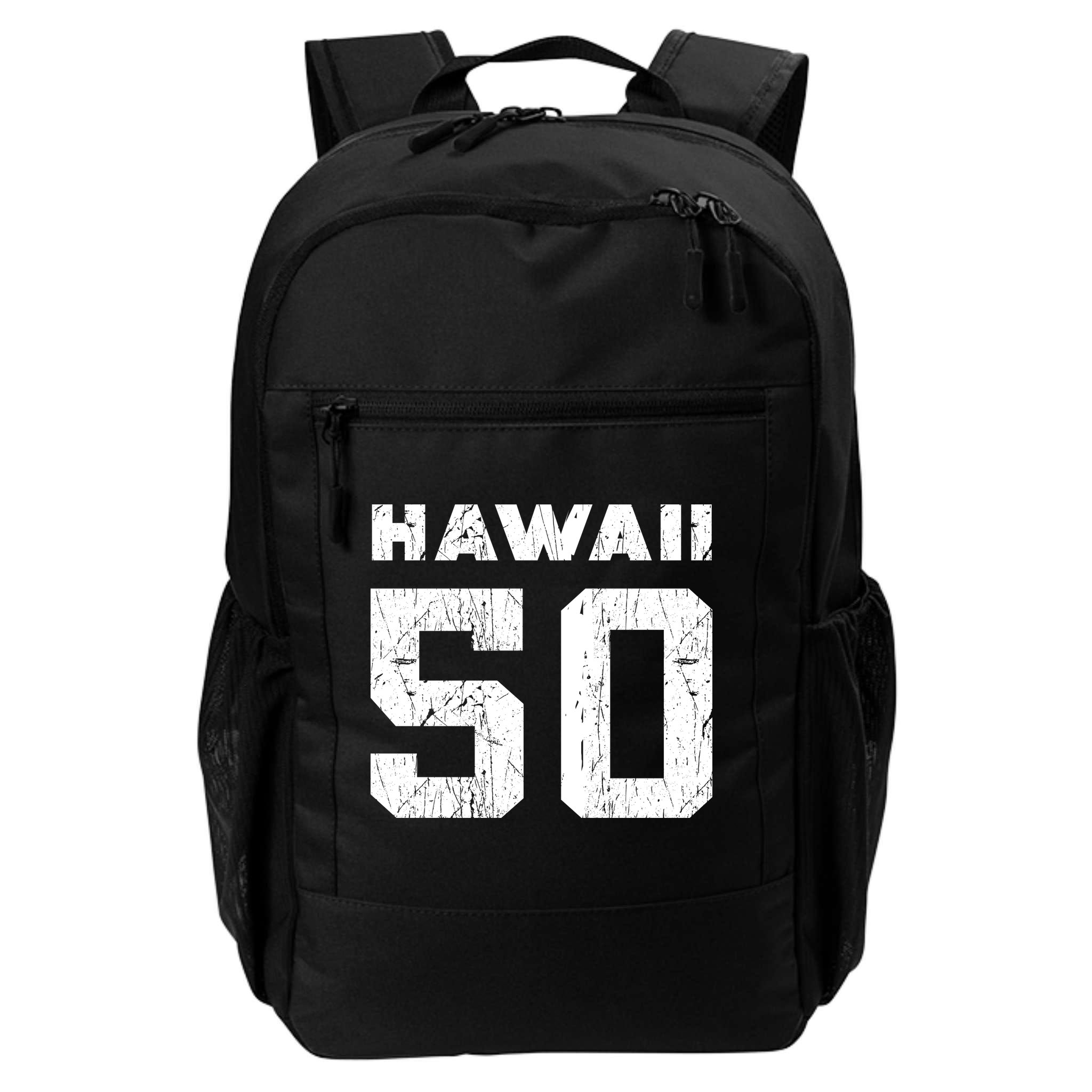 Hawaii 50 Birthday Hawaii 50th State Vintage Backpack