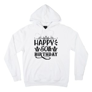 Happy 50th Birthday Celebration Graphic Hoodie