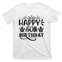 Happy 50th Birthday Celebration Graphic T-Shirt