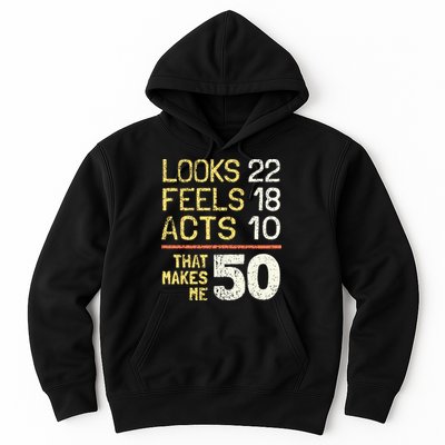 Hilarious 50th Birthday Idea I 50 Years Hoodie