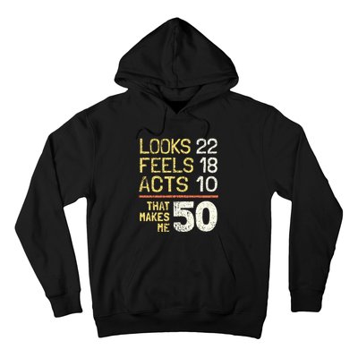 Hilarious 50th Birthday Idea I 50 Years Hoodie