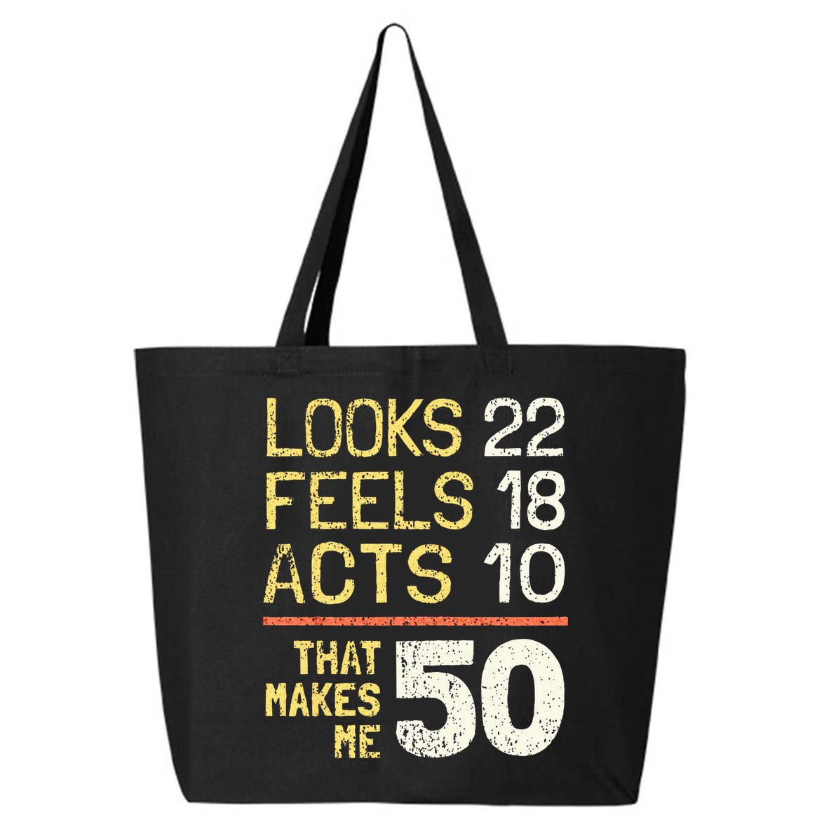 Hilarious 50th Birthday Idea I 50 Years 25L Jumbo Tote
