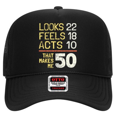 Hilarious 50th Birthday Idea I 50 Years Trucker Hat