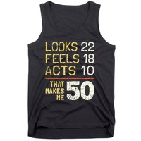 Hilarious 50th Birthday Idea I 50 Years Tank Top