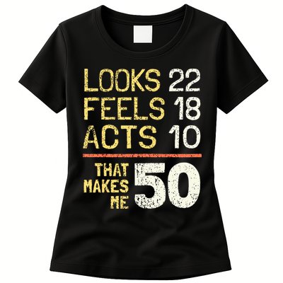Hilarious 50th Birthday Idea I 50 Years Womens T-Shirt