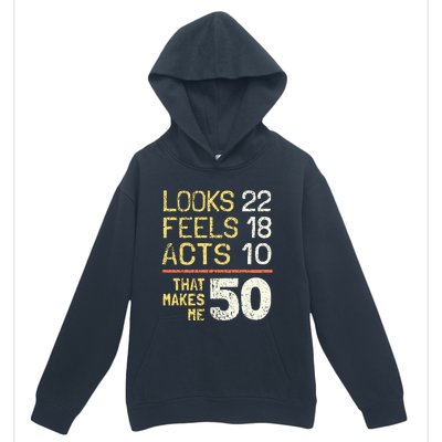 Hilarious 50th Birthday Idea I 50 Years Urban Pullover Hoodie