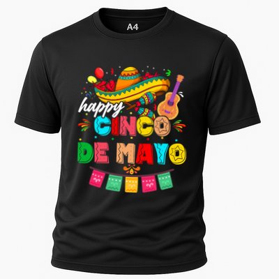 Happy 5 De Mayo Lets Fiesta Viva Mexico Cinco De Mayo Performance Shirt