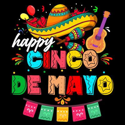 Happy 5 De Mayo Lets Fiesta Viva Mexico Cinco De Mayo T-Shirt