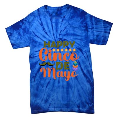 Happy 5 De Mayo Cinco De Mayo Viva Mexico 5 De Mayo Tie-Dye T-Shirt