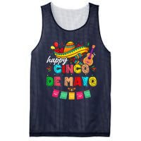 Happy 5 De Mayo Lets Fiesta Viva Mexico Cinco De Mayo Mesh Reversible Basketball Jersey Tank