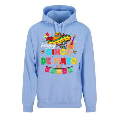 Happy 5 De Mayo Lets Fiesta Viva Mexico Cinco De Mayo Unisex Surf Hoodie