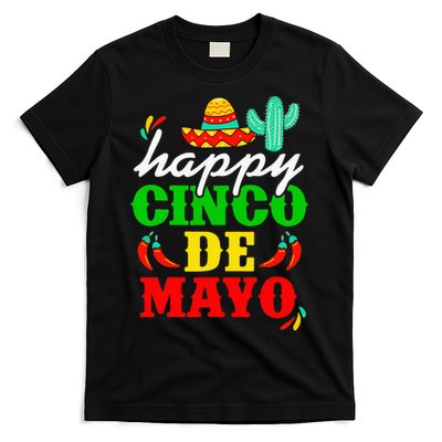 Happy 5 De Mayo Cinco de Mayo Viva Mexico 5 De Mayo T-Shirt