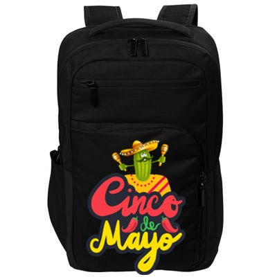 Happy 5 De Mayo Cinco Viva Mexico Impact Tech Backpack