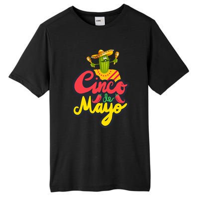 Happy 5 De Mayo Cinco Viva Mexico Tall Fusion ChromaSoft Performance T-Shirt