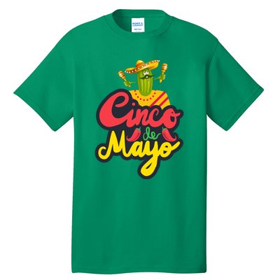 Happy 5 De Mayo Cinco Viva Mexico Tall T-Shirt