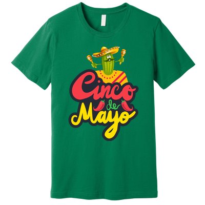 Happy 5 De Mayo Cinco Viva Mexico Premium T-Shirt