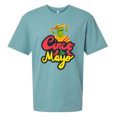 Happy 5 De Mayo Cinco Viva Mexico Sueded Cloud Jersey T-Shirt